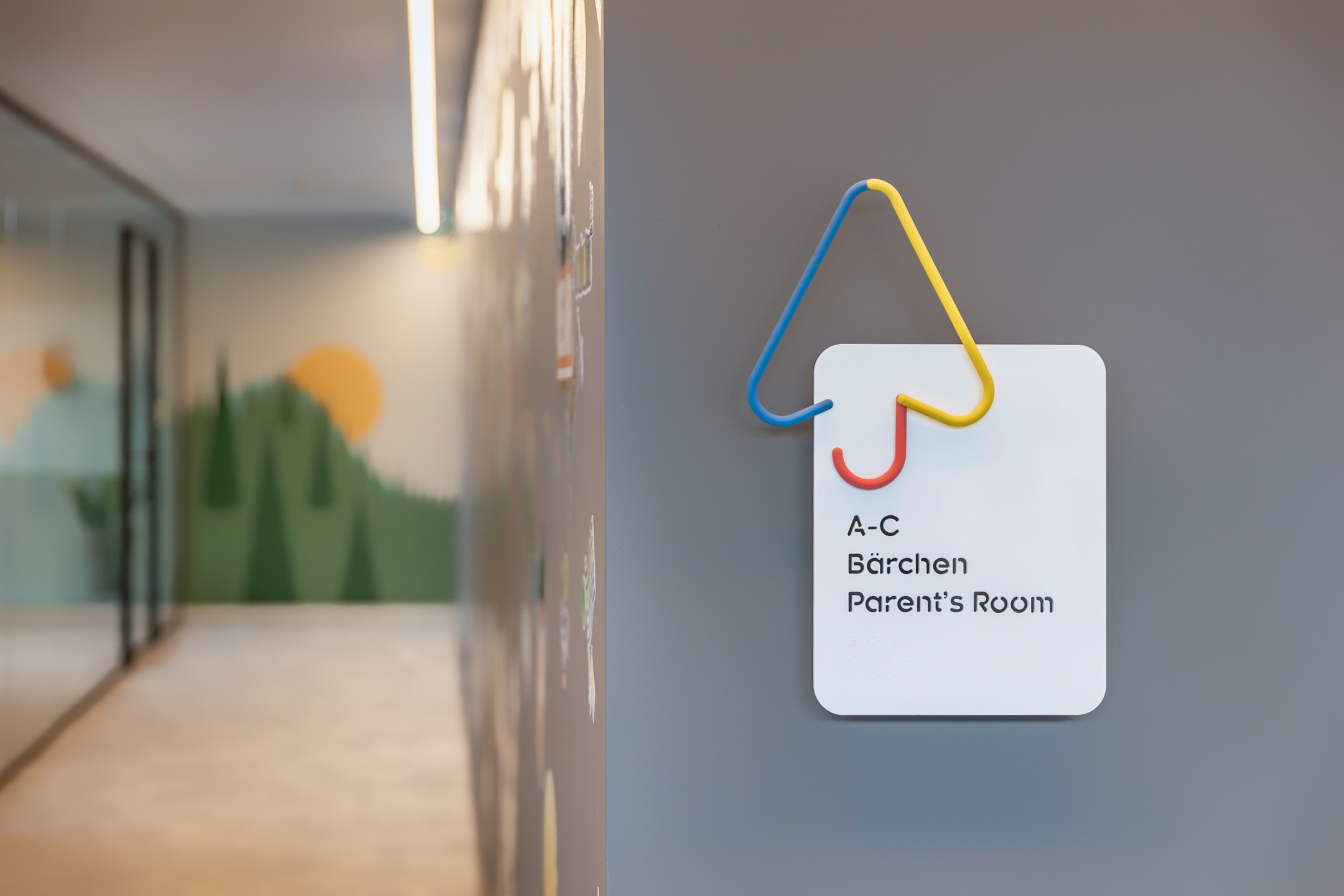 Sentiform Contentful Workplace Branding Berlin Office Branding Wayfinding Brand Experience Germany Environmental Graphic Design Berlin Placemaking